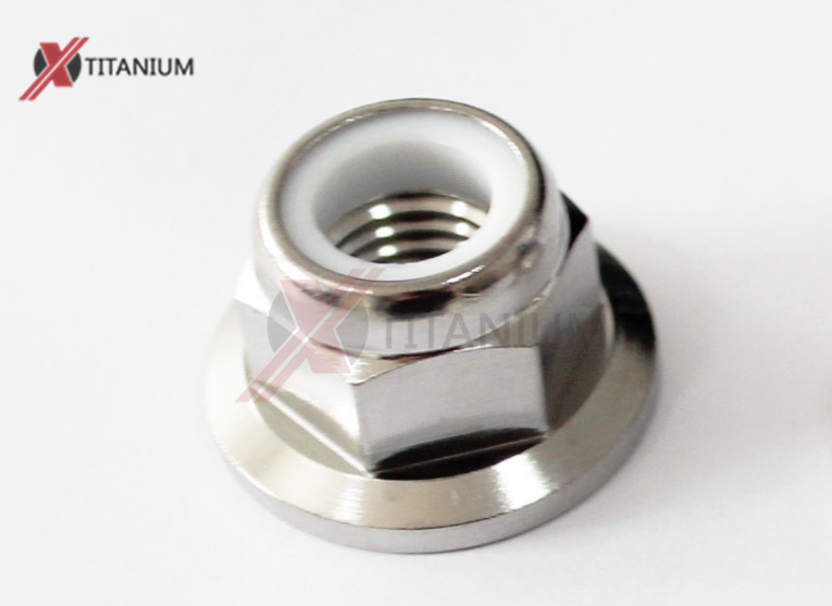 DIN 6926 Gr5 Titanium Hexagon Flange Locking Nuts